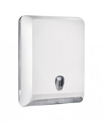 Держатель для бумажных листовых полотенец White Soft Touch "Z-V-C" цена и информация | Аксессуары для ванной комнаты | 220.lv