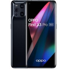 Oppo Find X3 Pro, Black цена и информация | Мобильные телефоны | 220.lv