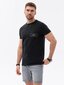 T-krekls vīriešu kokvilna Ombre S1742 cena un informācija | Vīriešu T-krekli | 220.lv