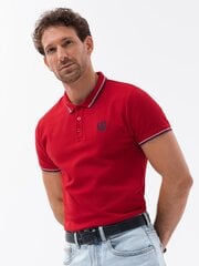 Рубашка-поло мужчины Омбре S1635 с контрастным воротником цена и информация | Мужские футболки | 220.lv