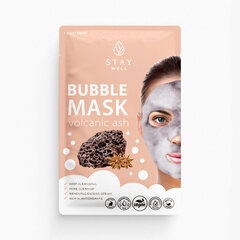 Dziļi attīroša sejas maska Stay Well Deep Cleansing Bubble Mask Volcanic, 20 g cena un informācija | Sejas maskas, acu maskas | 220.lv