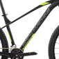 Kalnu velosipēds Rock Machine 29 Manhattan 40-29 melns/dzeltens (L) cena un informācija | Velosipēdi | 220.lv
