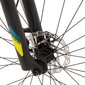 Kalnu velosipēds Rock Machine 29 Manhattan 90-29 zils/dzeltens (M) cena un informācija | Velosipēdi | 220.lv