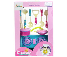 Набор детской посуды Sunmir Toys, 9 элементов цена и информация | Игрушки для девочек | 220.lv