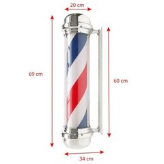 Rotējoša griestu lampa salonam BARBER BB08 BIG 60cm цена и информация | Мебель для салонов красоты | 220.lv