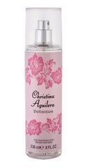 Парфюмерный спрей для тела для женщин Christina Aguilera Definition Body Mist, 236 мл цена и информация | Парфюмированная женская косметика | 220.lv