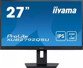 Iiyama XUB2792QSU-B5 цена и информация | Мониторы | 220.lv
