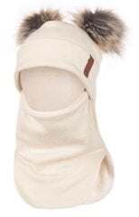 Шапка-шлем из шерсти мериноса Lenne Kiki 23592*100, белая цена и информация | Шапки, перчатки, шарфы для мальчиков | 220.lv