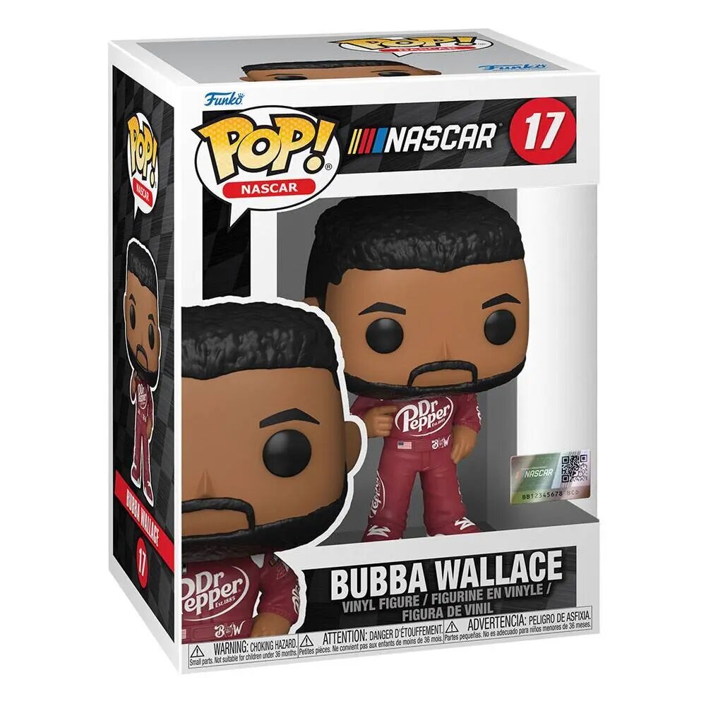 NASCAR POP! Sporta vinila figūra Bubba Wallace (23XI) 9 cm cena un informācija | Datorspēļu suvenīri | 220.lv