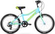 Velosipēds Romet Rambler KID 1 20" Alu 2023, zils cena un informācija | Velosipēdi | 220.lv