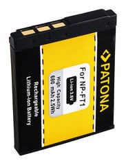 Аккумулятор для цифровой камеры, совместимый с SONY NP-FT1 цена и информация | Аккумуляторы для фотокамер | 220.lv