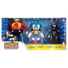 Sonic 3figūriņas 10cm cena un informācija | Rotaļlietas zēniem | 220.lv