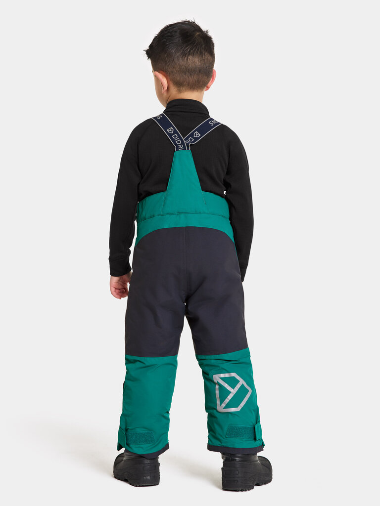 Didriksons bērnu ziemas bikses IDRE, zaļas cena un informācija | Ziemas apģērbs bērniem | 220.lv