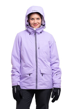 Женская лыжная куртка Icepeak CATHAY, цвет лаванды цена и информация | Лыжная одежда и аксессуары | 220.lv