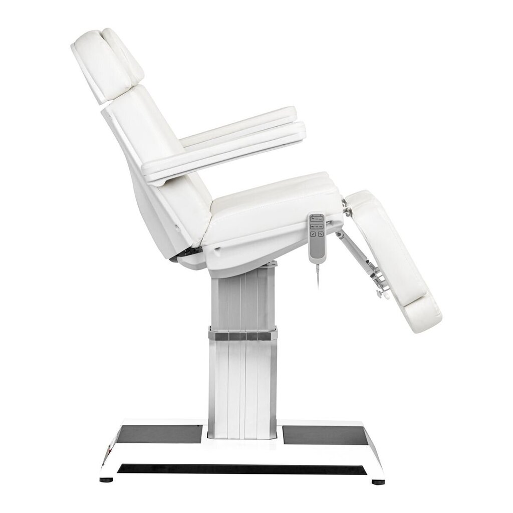 Profesionāls elektriskā pedikīra krēsls - solārijs W-16C (3 motori), balts cena un informācija | Mēbeles skaistumkopšanas saloniem | 220.lv