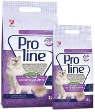 Бентонитовый наполнитель для кошек ProLine Лаванда, 5 л цена и информация | Наполнители для туалета | 220.lv