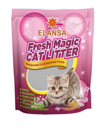 Fresh Magic Cat Litter silikona kaķu pakaiši 3,8 l цена и информация | Smiltis un pakaiši | 220.lv