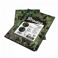 Камуфляжный уличный тент Bradas CAMOforest 6x12 м, 90 г/м² цена и информация | Садовые инструменты | 220.lv