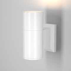 Maytoni Āra sienas lampa Bowery O574WL-01W White цена и информация | Уличное освещение | 220.lv