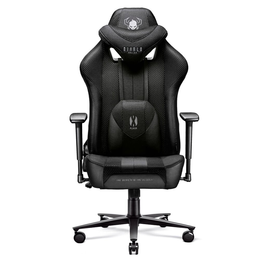 Diablo X-Player 2.0 Kids Size melns ergonomisks krēsls cena un informācija | Biroja krēsli | 220.lv