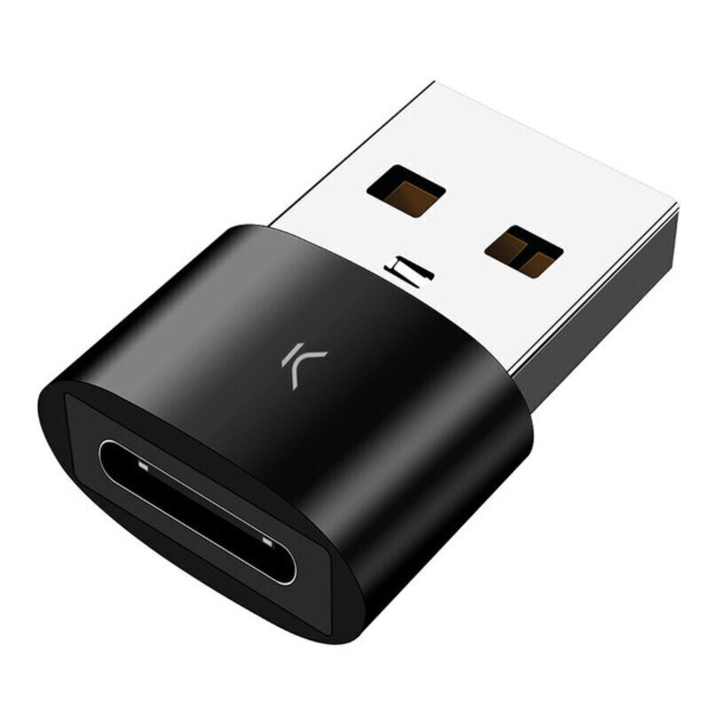USB Adapteris KSIX Tipo C a Tipo A 480 MB cena un informācija | Adapteri un USB centrmezgli | 220.lv