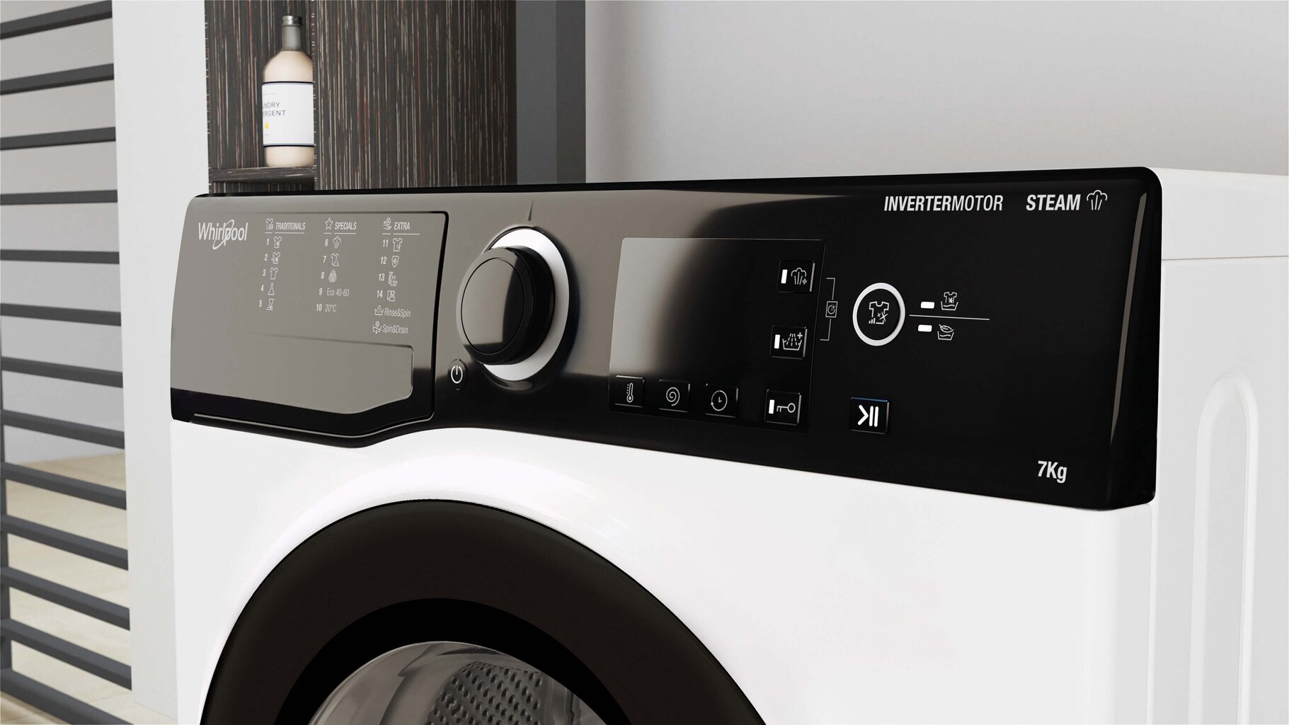 Whirlpool WRSB 7259 BB EU cena un informācija | Veļas mašīnas | 220.lv