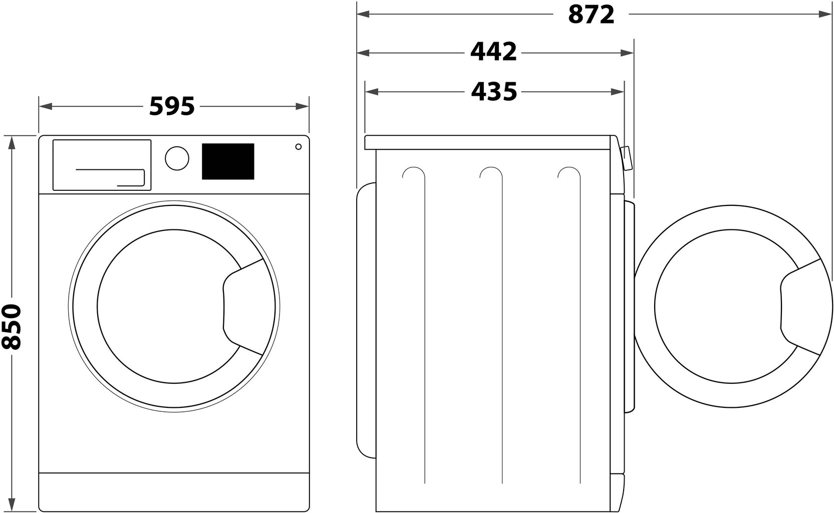 Whirlpool WRSB 7259 BB EU cena un informācija | Veļas mašīnas | 220.lv