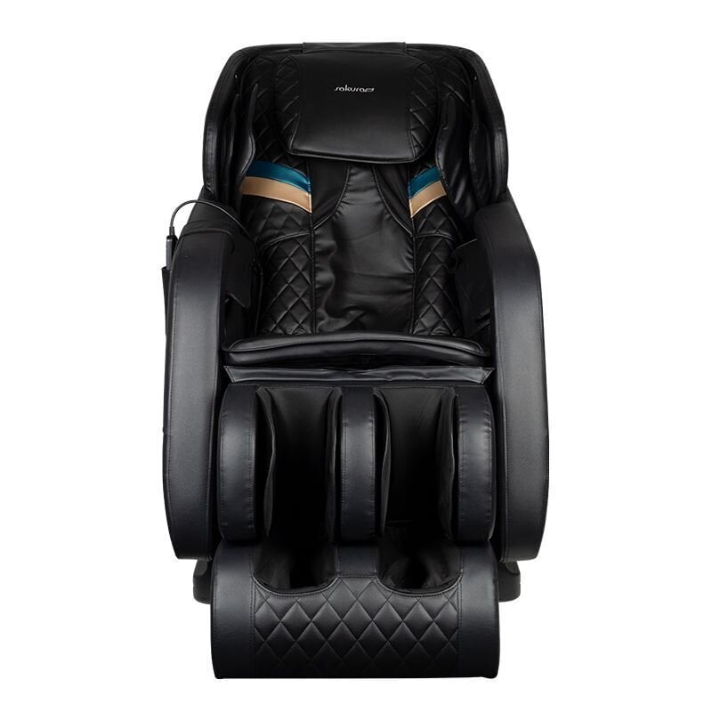Krēsls ar masāžas funkciju SAKURA COMFORT 806, melns цена и информация | Mēbeles skaistumkopšanas saloniem | 220.lv