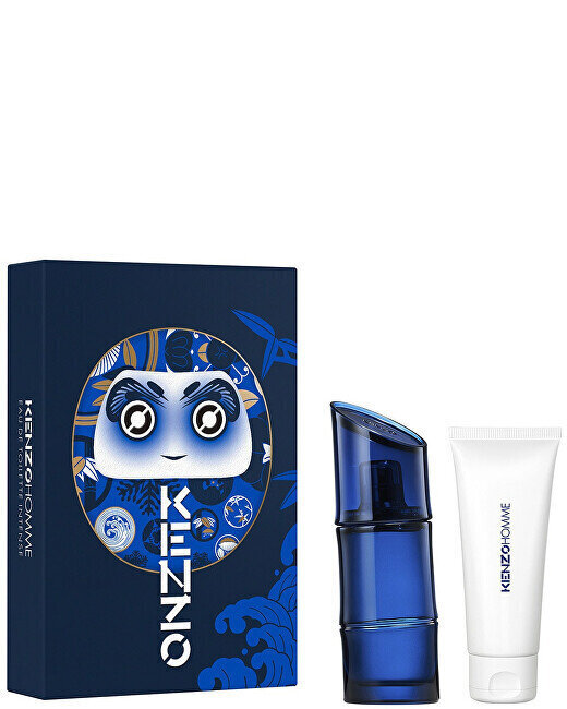 Komplekts Kenzo Pour Homme Intense vīriešiem: tualetes ūdens EDT, 60 ml + dušas želeja, 75 ml cena un informācija | Vīriešu smaržas | 220.lv