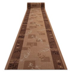 Neslīdošs paklājs AGADIR bēšs 100cm cena un informācija | Paklāji | 220.lv