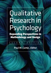 Qualitative Research in Psychology: Expanding Perspectives in Methodology and Design 2nd Revised edition cena un informācija | Sociālo zinātņu grāmatas | 220.lv