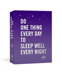 Do One Thing Every Day to Sleep Well Every Night: A Journal cena un informācija | Pašpalīdzības grāmatas | 220.lv