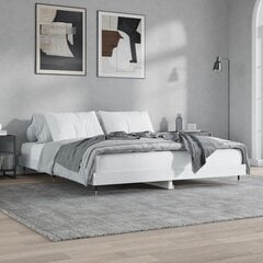 vidaXL gultas rāmis, balts, 180x200 cm, inženierijas koks цена и информация | Кровати | 220.lv