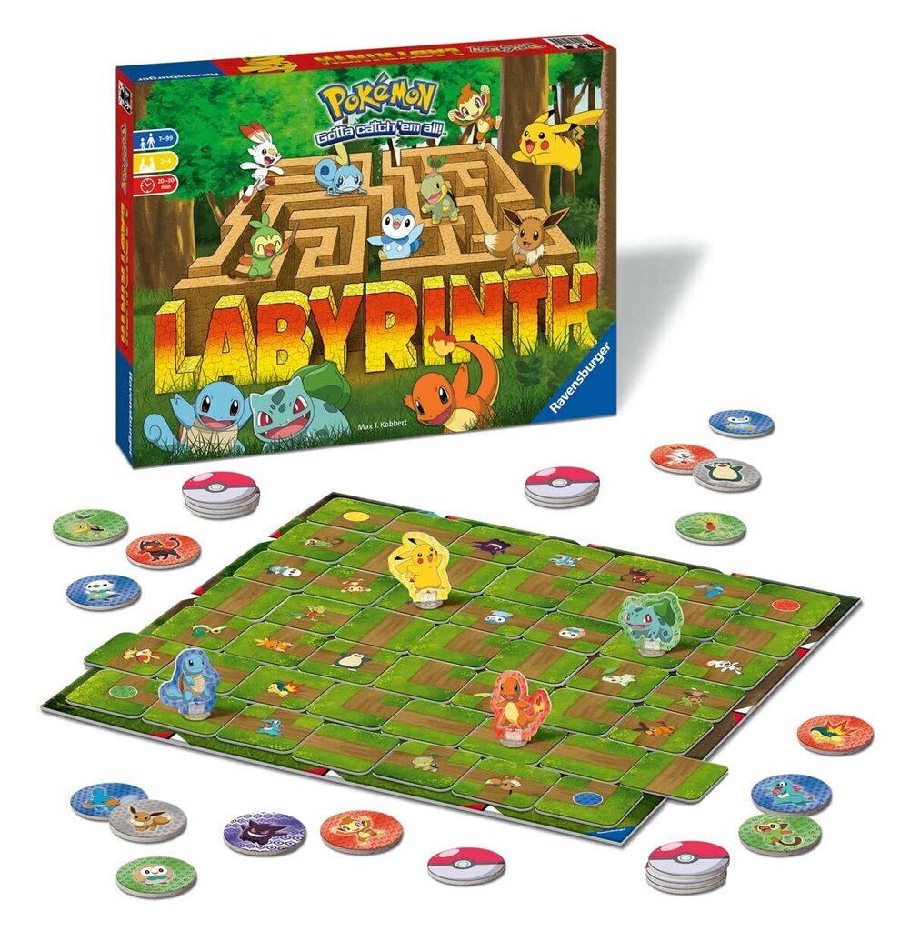 Galda spēle Pokemon, Ravensburger PL/CS/SK/HU/RU 27036 cena un informācija | Galda spēles | 220.lv