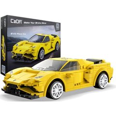 Konstruktors Evo Race Car Yellow R/C, 289 d. цена и информация | Конструкторы и кубики | 220.lv