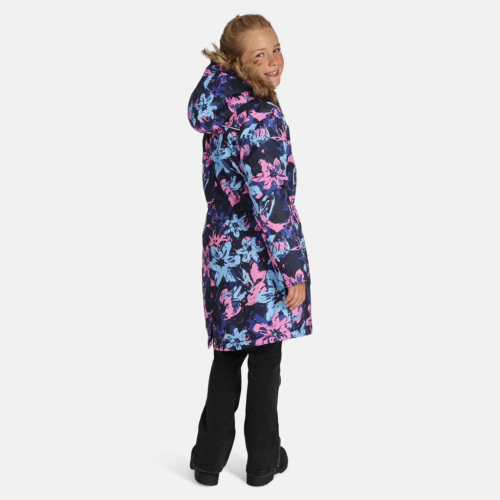 Huppa meiteņu ziemas parka MONA 2, 300 g, zila/rozā цена и информация | Ziemas apģērbs bērniem | 220.lv