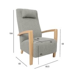 Armchair VENLA beige цена и информация | Кресла в гостиную | 220.lv