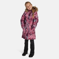 Huppa meiteņu ziemas parka MONA 2, 300 g, bordo цена и информация | Зимняя одежда для детей | 220.lv