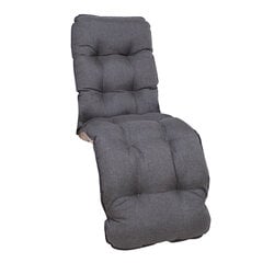 Подушка на стул BADEN-BADEN 48x165см, серый цена и информация | Подушки, наволочки, чехлы | 220.lv