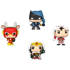 Pocket POP pack 4 skaitļi DC Comics Happy Holidays cena un informācija | Datorspēļu suvenīri | 220.lv