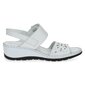 Caprice sieviešu sandales 9-28253*20, balts 9-28253*01-040 cena un informācija | Sieviešu sandales | 220.lv