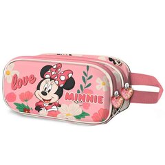 Двойной пенал Disney Minnie Garden 3D цена и информация | Пеналы | 220.lv