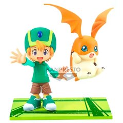 Digimon Piedzīvojumu - Piedzīvojumu Arhīvs Takeru & Patamon figūra 15cm cena un informācija | Rotaļlietas zēniem | 220.lv