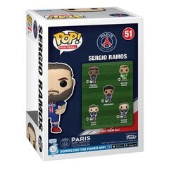 Paris Saint-Germain FC POP! Futbola vinila figūra Sergio Ramos 9 cm cena un informācija | Datorspēļu suvenīri | 220.lv