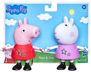 Свинка Hasbro Peppa: забавный набор из двух фигурок Пеппы Сьюзи (F4345) цена и информация | Конструктор автомобилей игрушки для мальчиков | 220.lv