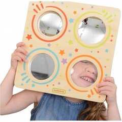 Montessori masterkids attēla izliekuma spoguļu un lēcu sensorais klāsts cena un informācija | Attīstošās rotaļlietas | 220.lv