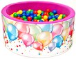 Baseins ar bumbiņām 200 Welox H2 dzimšanas diena cena un informācija | Rotaļlietas zīdaiņiem | 220.lv
