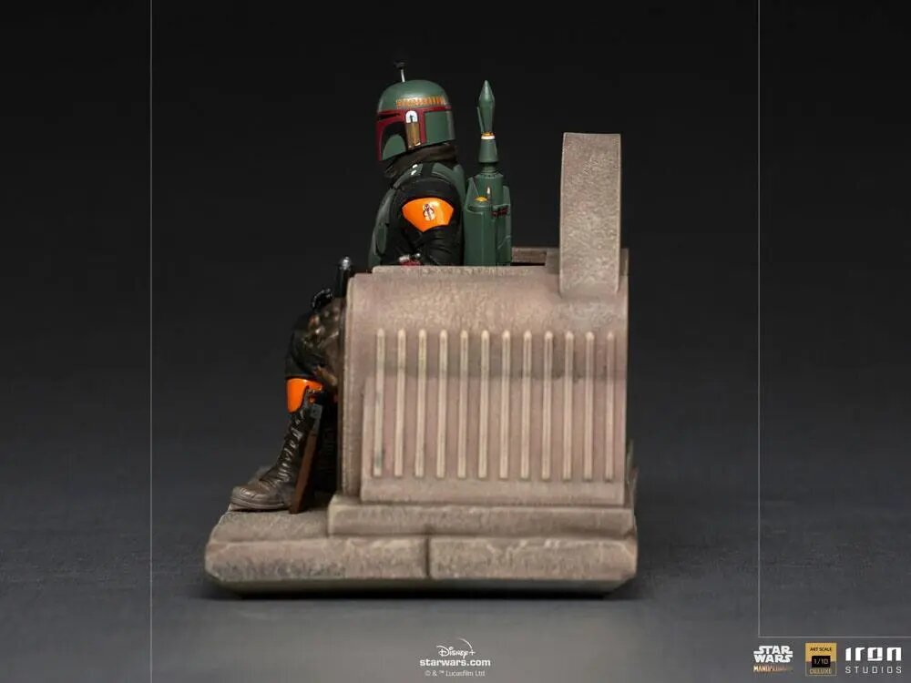 Star Wars Mandalorian Deluxe Art Scale 1/10 Boba Fett 18 cm cena un informācija | Datorspēļu suvenīri | 220.lv