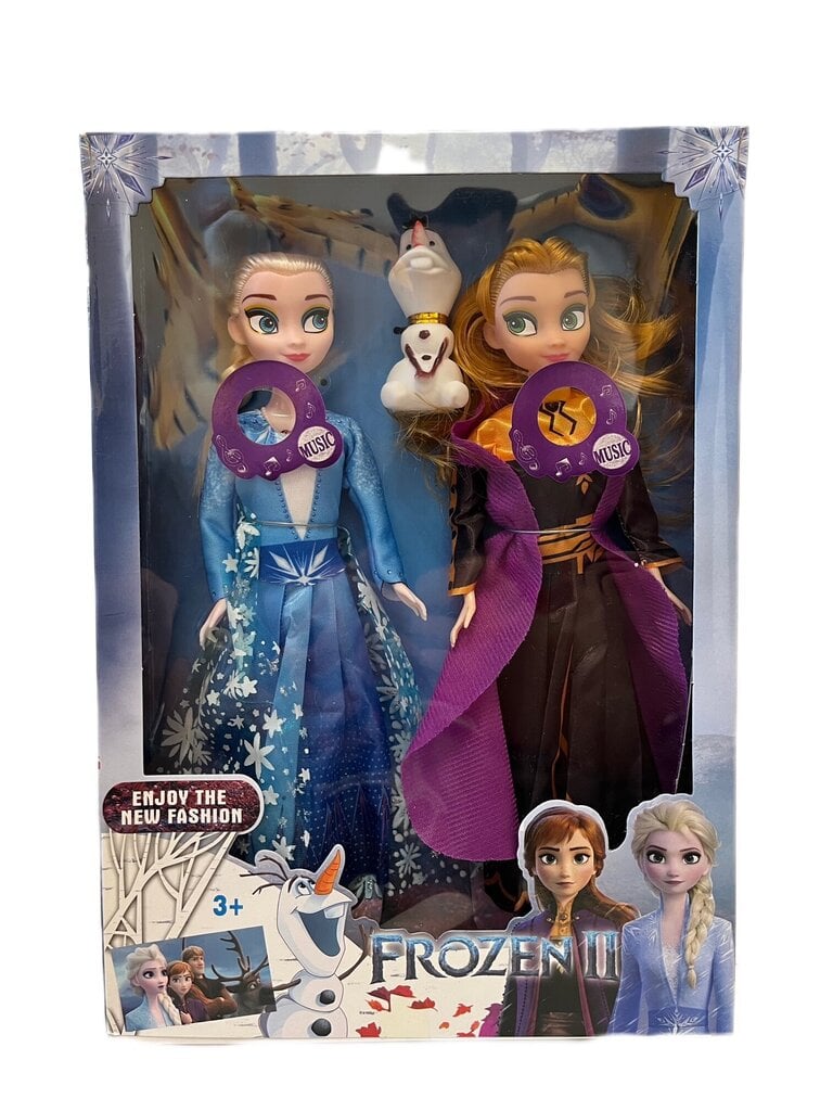 Dziedošās lelles Elza un Anna no Disney Frozen (Ledus valsts) цена и информация | Rotaļlietas meitenēm | 220.lv