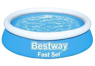 Baseins 183x51cm, Bestway Fast Set, bez filtra cena un informācija | Baseini | 220.lv